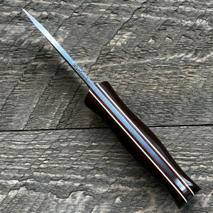 Mamba (Crosscut Mocha Paper Micarta)