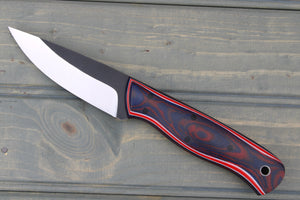 Raptor (Red-Blue Burl Linen)