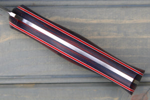 Raptor (Red-Blue Burl Linen)