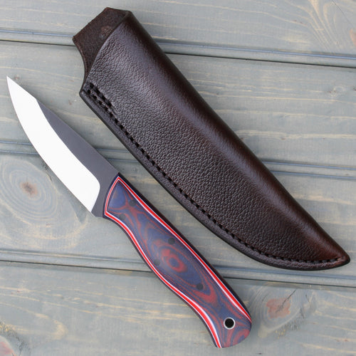 Raptor (Red-Blue Burl Linen)