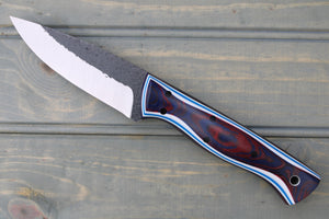Mesquite (Red & Blue Linen Burl)