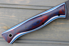 Load image into Gallery viewer, Mesquite (Red &amp; Blue Linen Burl)