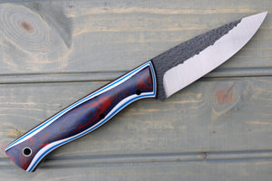 Mesquite (Red & Blue Linen Burl)