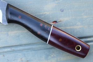 Fletcher (Ebony/Burgundy Canvas)
