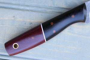 Fletcher (Ebony/Burgundy Canvas)