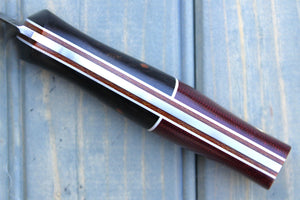Fletcher (Ebony/Burgundy Canvas)