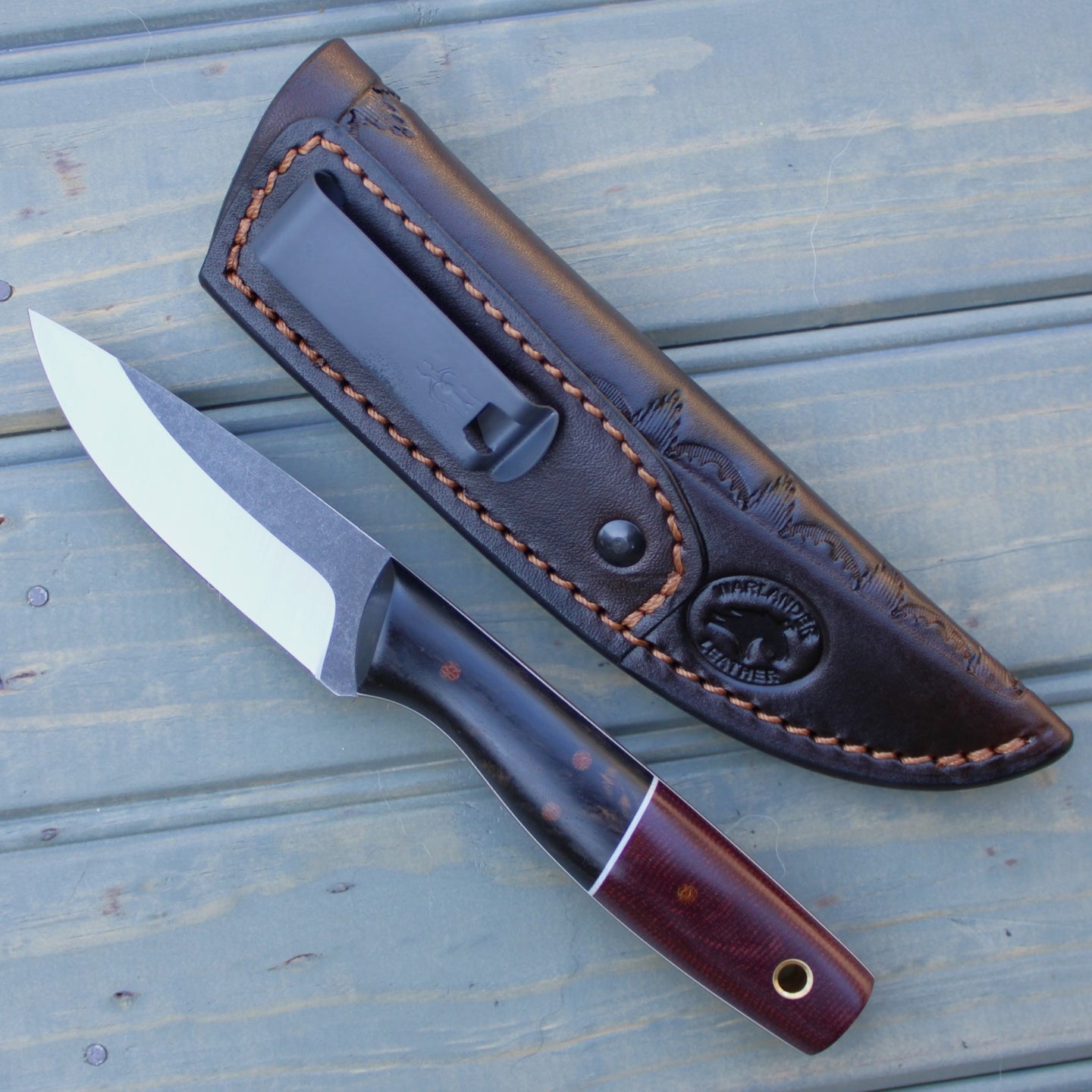 Fletcher (Ebony/Burgundy Canvas)