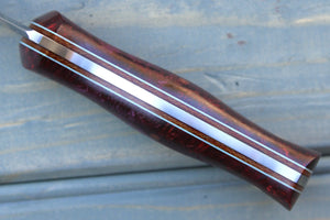 Talon (Plum Black Ash Burl)