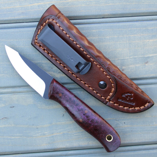 Talon (Plum Black Ash Burl)