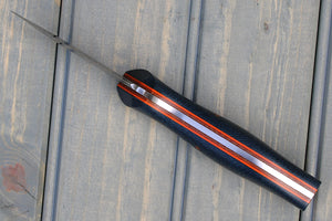 Scoter (Blue Denim Micarta)