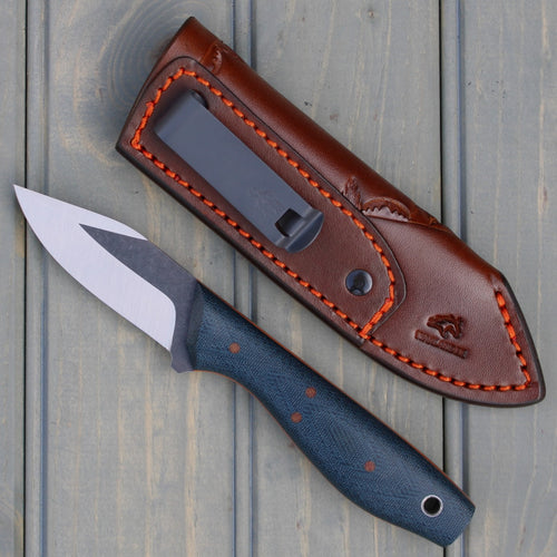Scoter (Blue Denim Micarta)