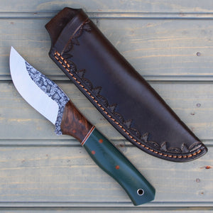Badger (Turkish Walnut/Forest Green G10)