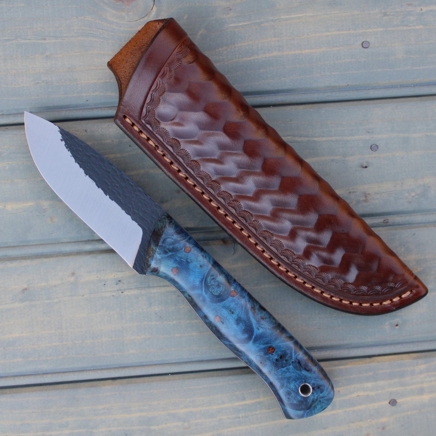 Stout (Cobalt Basswood Burl)