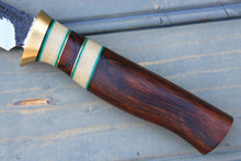 Load image into Gallery viewer, HT Talon (Brass/Ironwood/Oatmeal Micarta)