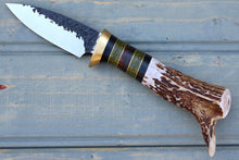 Load image into Gallery viewer, HT Shrike (Brass/Ironwood/Micarta/Whitetail)