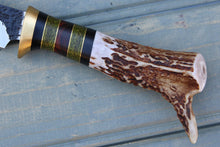 Load image into Gallery viewer, HT Shrike (Brass/Ironwood/Micarta/Whitetail)