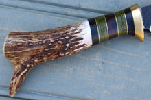 Load image into Gallery viewer, HT Shrike (Brass/Ironwood/Micarta/Whitetail)