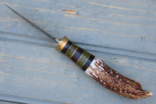 Load image into Gallery viewer, HT Shrike (Brass/Ironwood/Micarta/Whitetail)