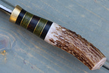 Load image into Gallery viewer, HT Shrike (Brass/Ironwood/Micarta/Whitetail)