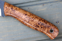 Load image into Gallery viewer, Falcon (Black Ash Burl/Tapered Tang)