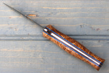 Load image into Gallery viewer, Falcon (Black Ash Burl/Tapered Tang)