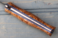Load image into Gallery viewer, Falcon (Black Ash Burl/Tapered Tang)
