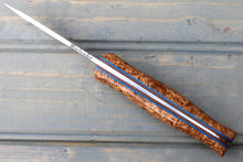 Load image into Gallery viewer, Falcon (Black Ash Burl/Tapered Tang)