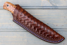 Load image into Gallery viewer, Falcon (Black Ash Burl/Tapered Tang)