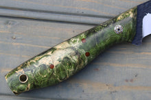 Load image into Gallery viewer, Beta (Green Marble Box Elder Burl)