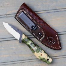 Load image into Gallery viewer, Beta (Green Marble Box Elder Burl)
